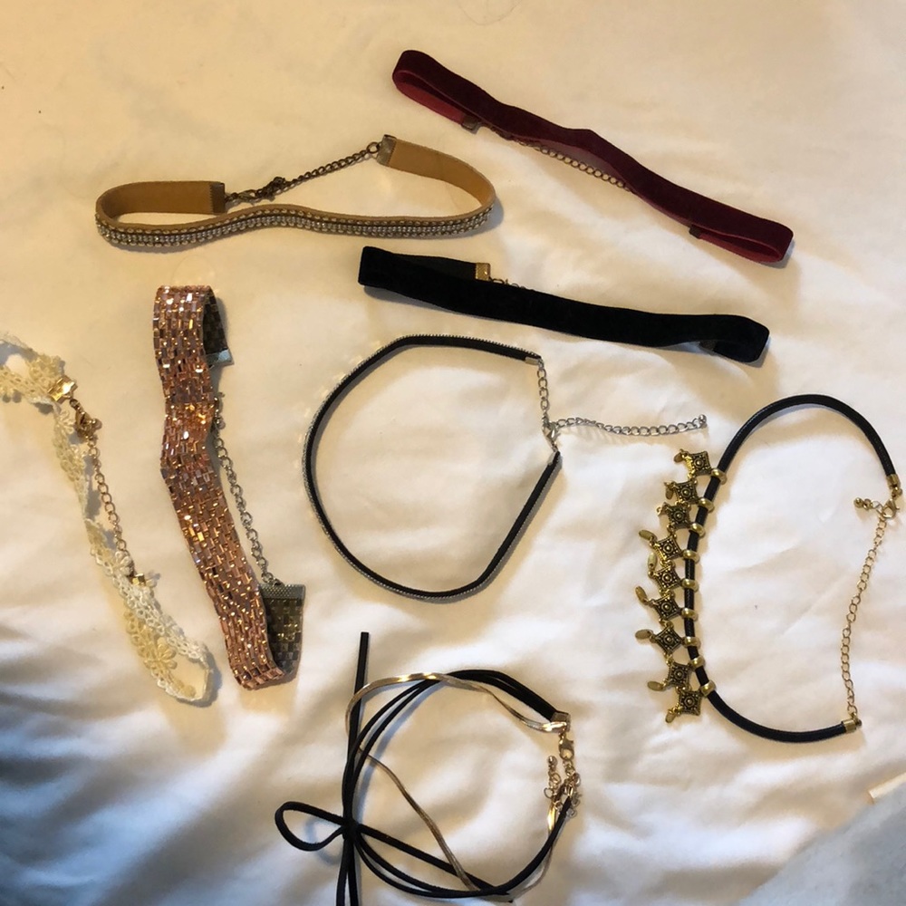 Bundle of chokers! One size fits most!